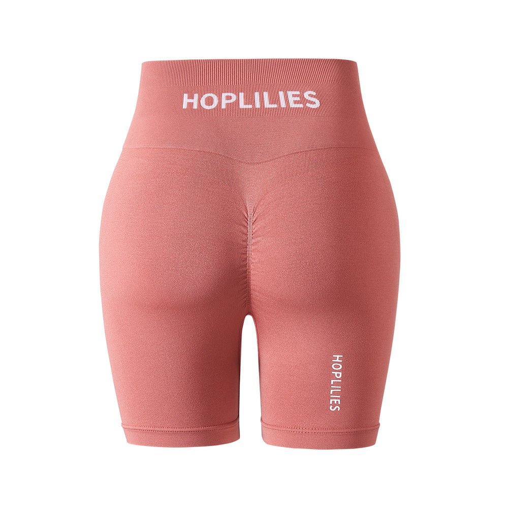 
                      
                        CRUNCH SEAMLESS SHORTS 4.5" - Withered Rose
                      
                    