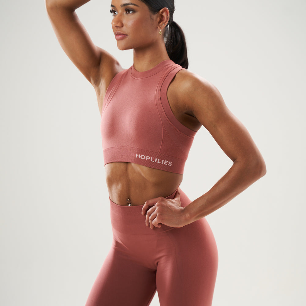 
                      
                        CRUNCH SEAMLESS LEGGING - Withered Rose
                      
                    