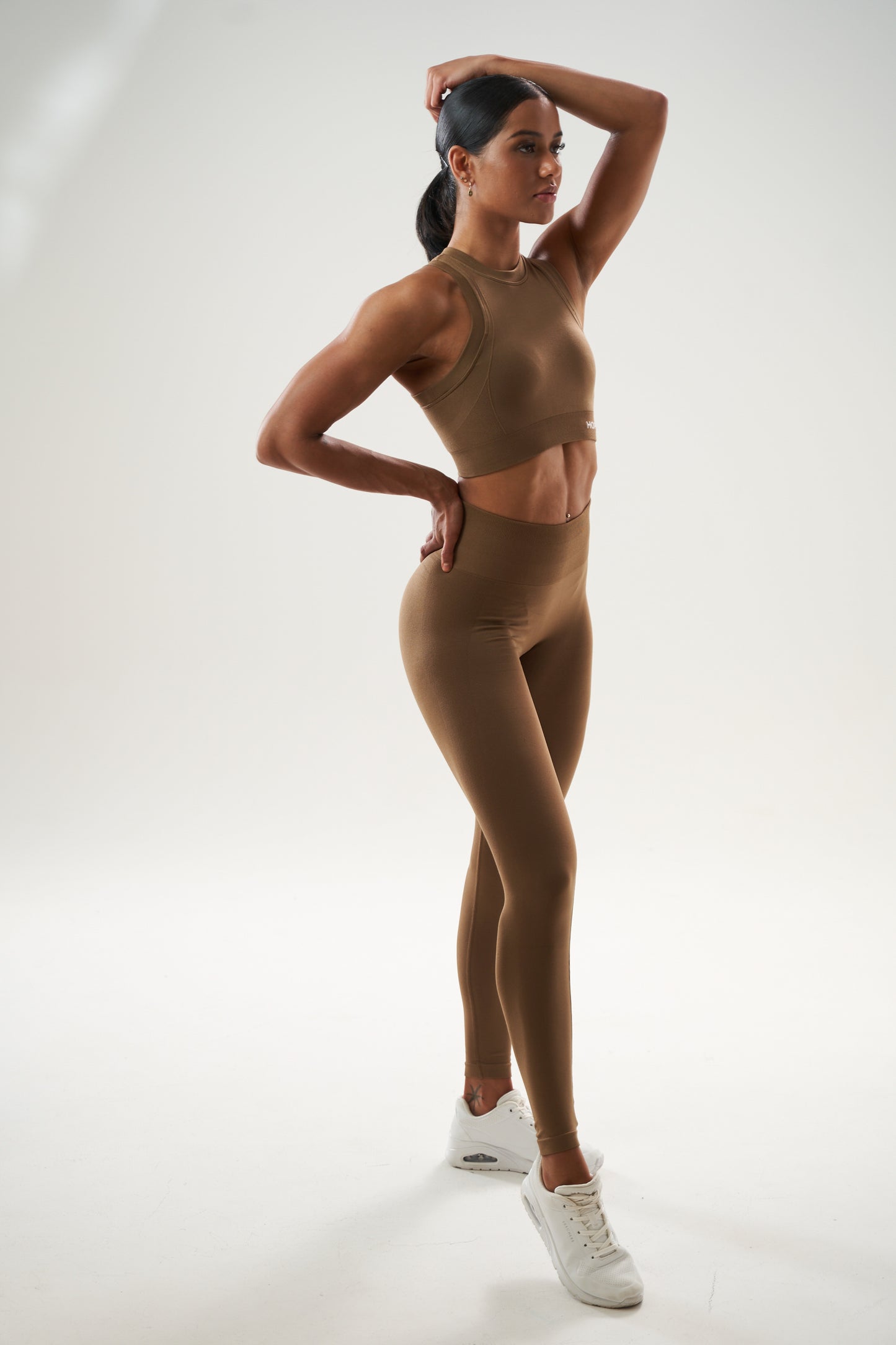 CRUNCH SEAMLESS LEGGING - Malt Ball